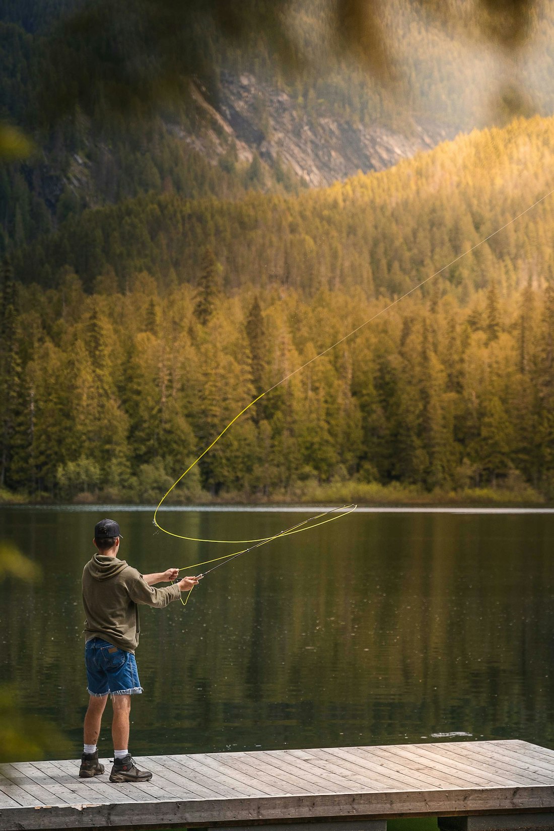 Fly Fishing at Spectrum Lake