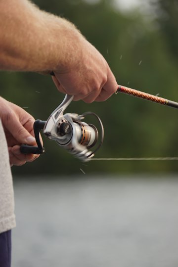 Fishing Reel Close-Up