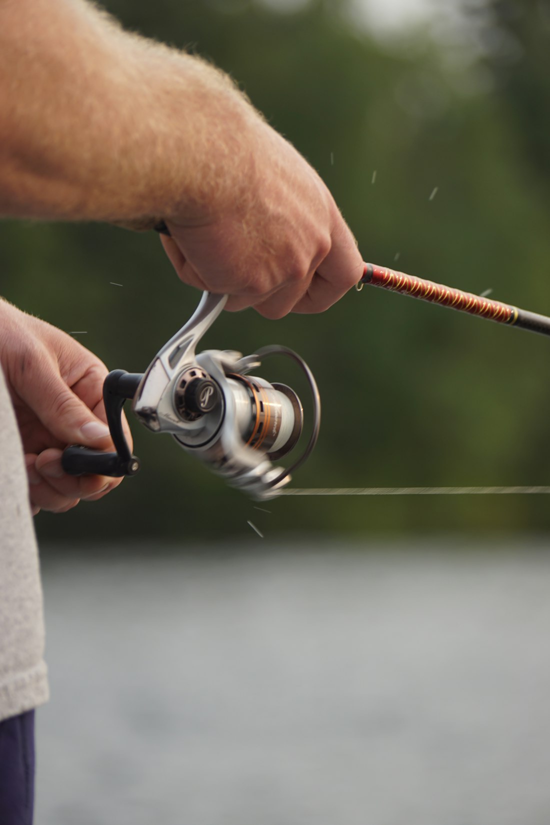 Fishing Reel Close-Up