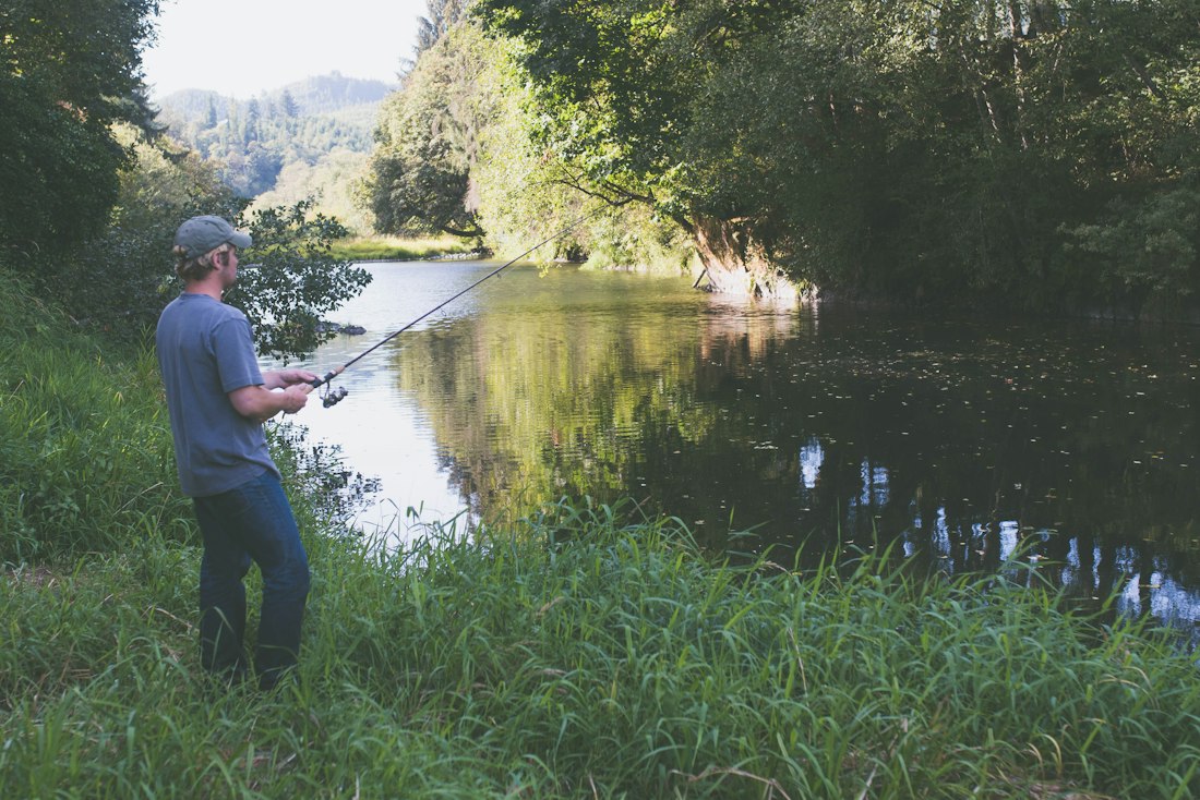Riverside Fishing